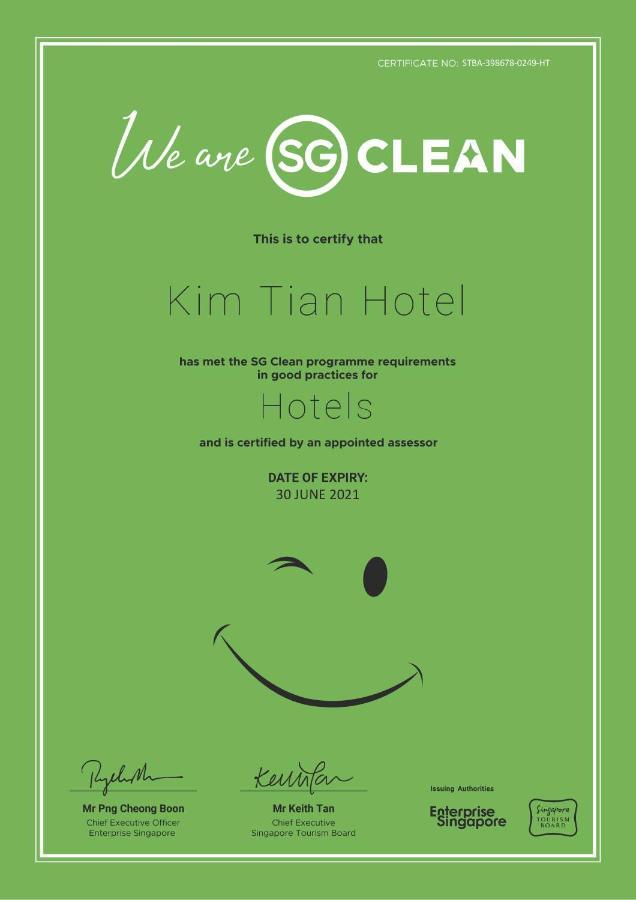 Kim Tian Hotel Singapore Esterno foto